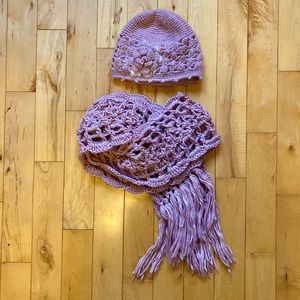 Hat & Scarf Handmade Set